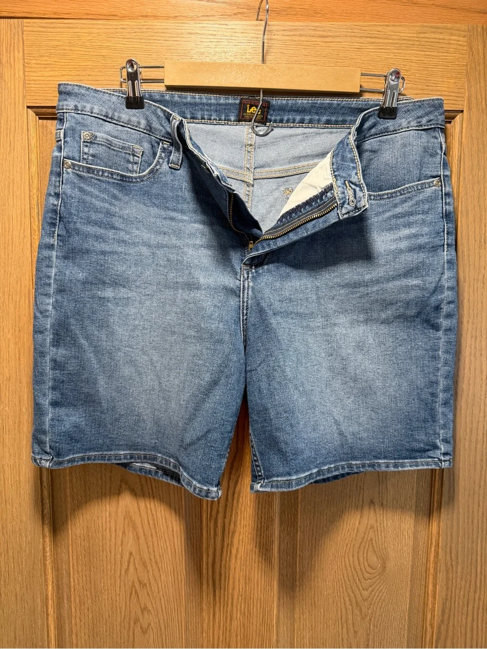 Lee Light Blue Women's Denim Jean Shorts